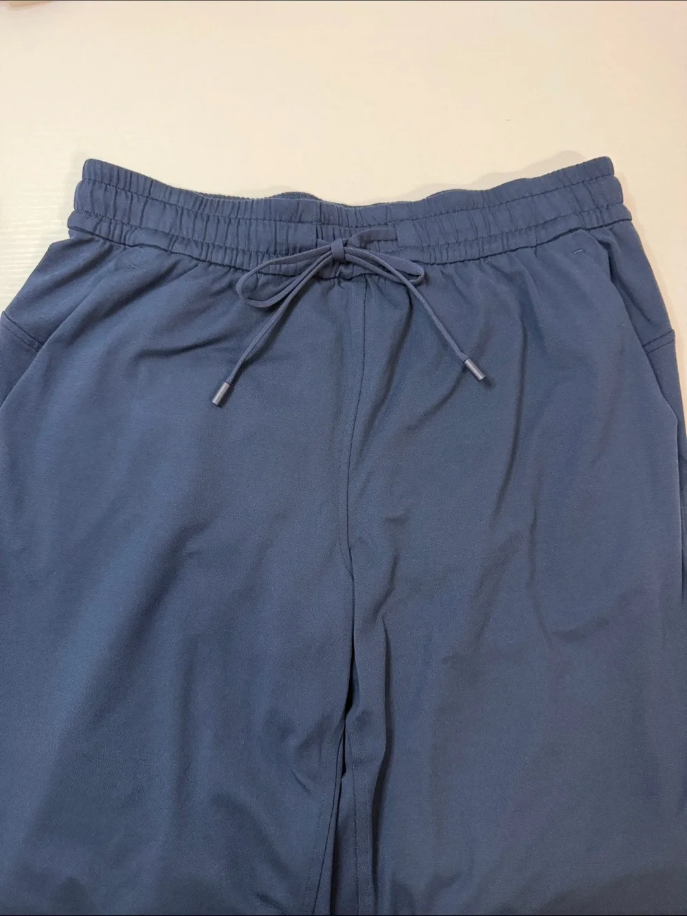 Lululemon Soft Jersey Straight Leg Mid Rise Pant *Regular - True Navy - Lounge 6